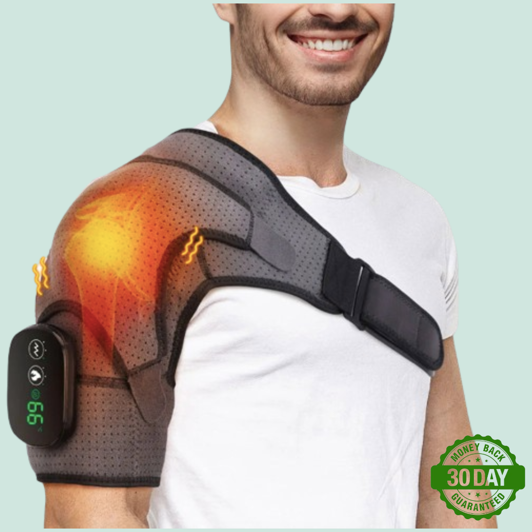 MediBrace Shoulder Red Light Heat & Massage